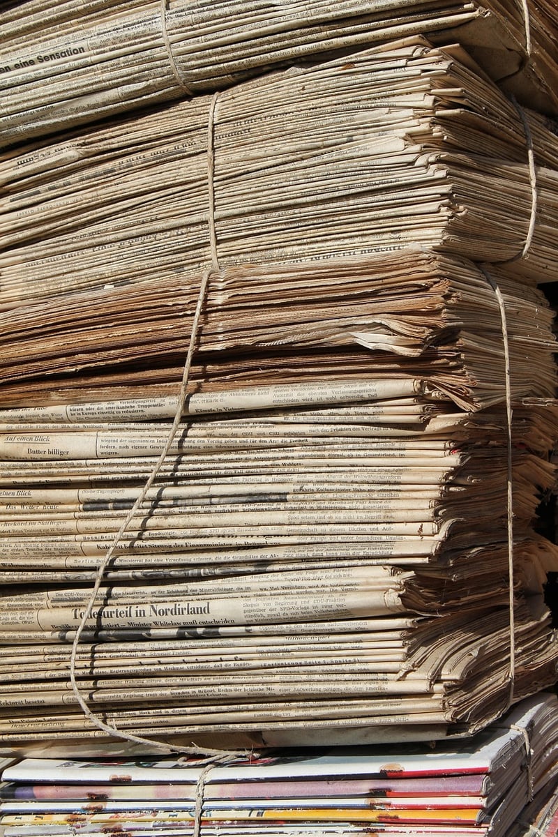 Newspaper Seed Pots